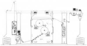 RH-300 Open-width Knitted Fabric Singeing Machine